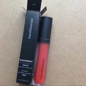NEW Statement Matte Liquid Lipcolor in FIRE