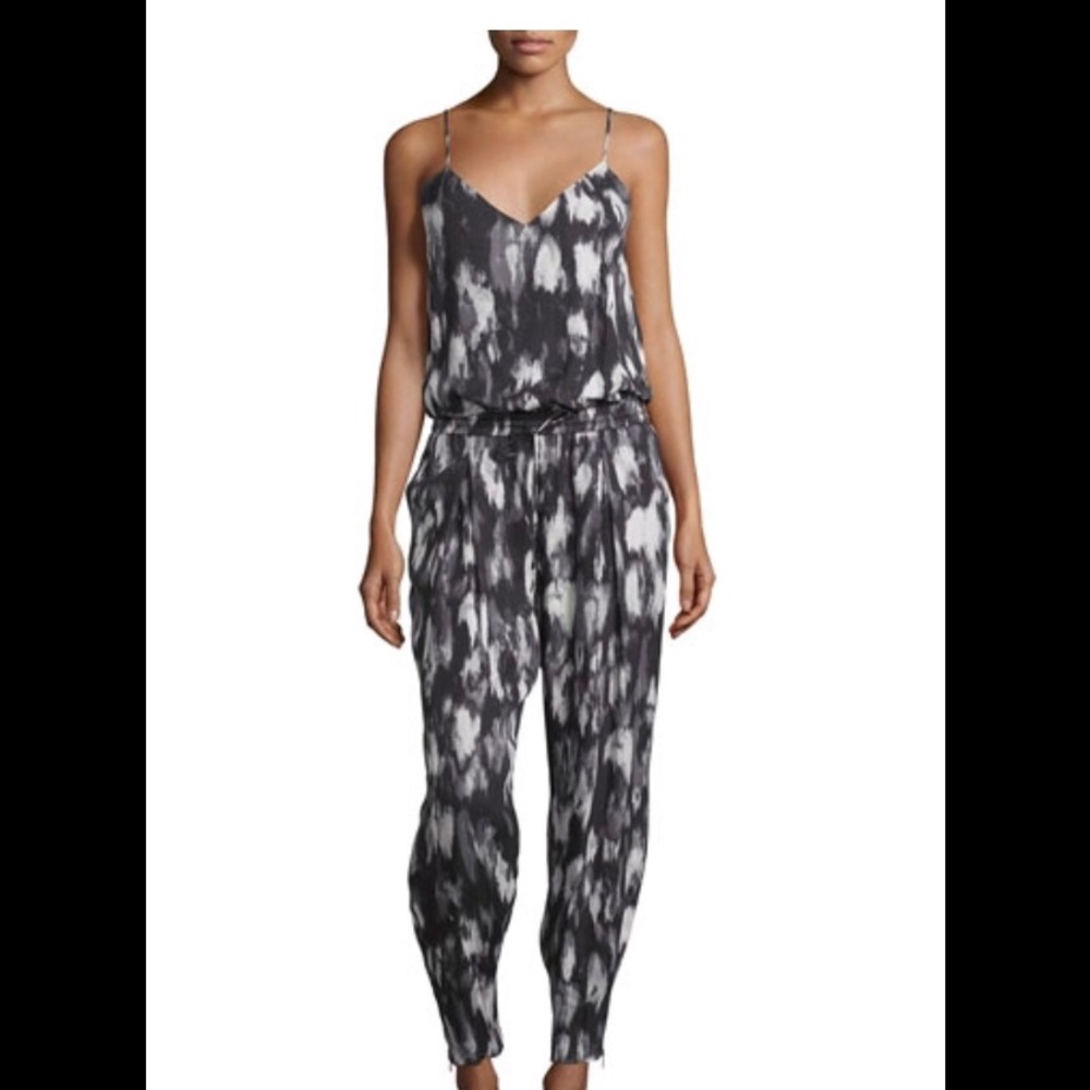 Sleeveless Low Back Jumpsuit with Ankle Zip, Small