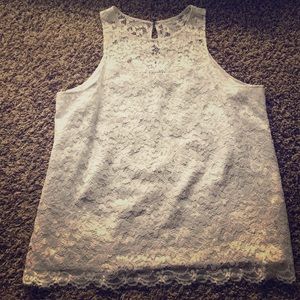 BB Dakota sleeveless lace tank