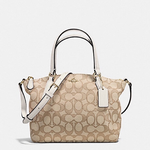 43 coach handbags coach mini kelsey signature crossbody chalk white from s closet on 43 coach handbags coach mini kelsey signature crossbody chalk white from s closet on