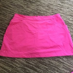 Under Armour Skirt / Skort! Pink dry fit tennis