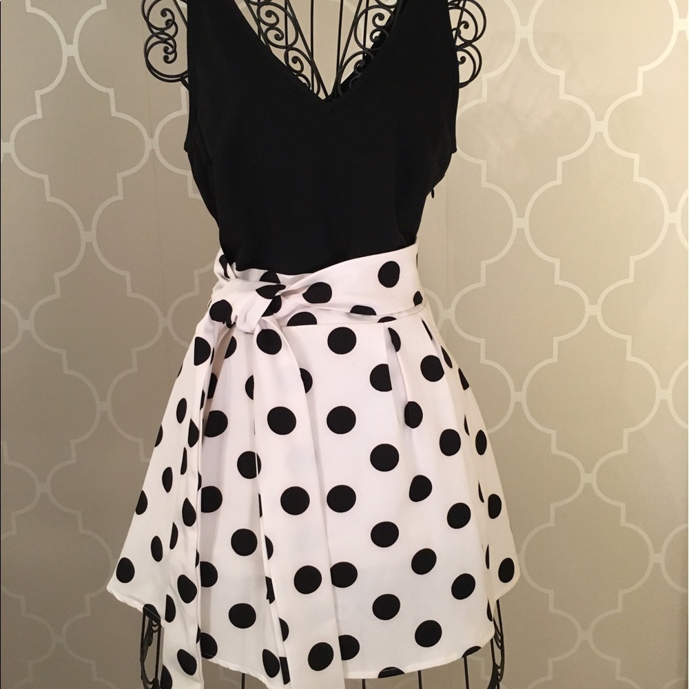 Fun and Flirty Polka Dot Dress