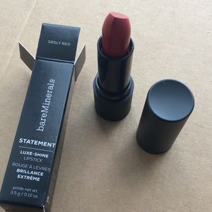 NEW Statement Luxe Shine Lipstick in SRSLY RED