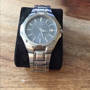 Mens Seiko Watch ST STEEL100M 7N42-0EH0