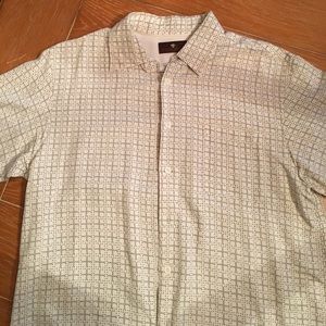 Men's Toscano cream button up