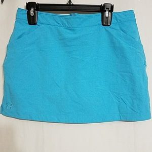 Under armour skirt / skort! Turquoise with pockets