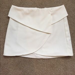 White skirt