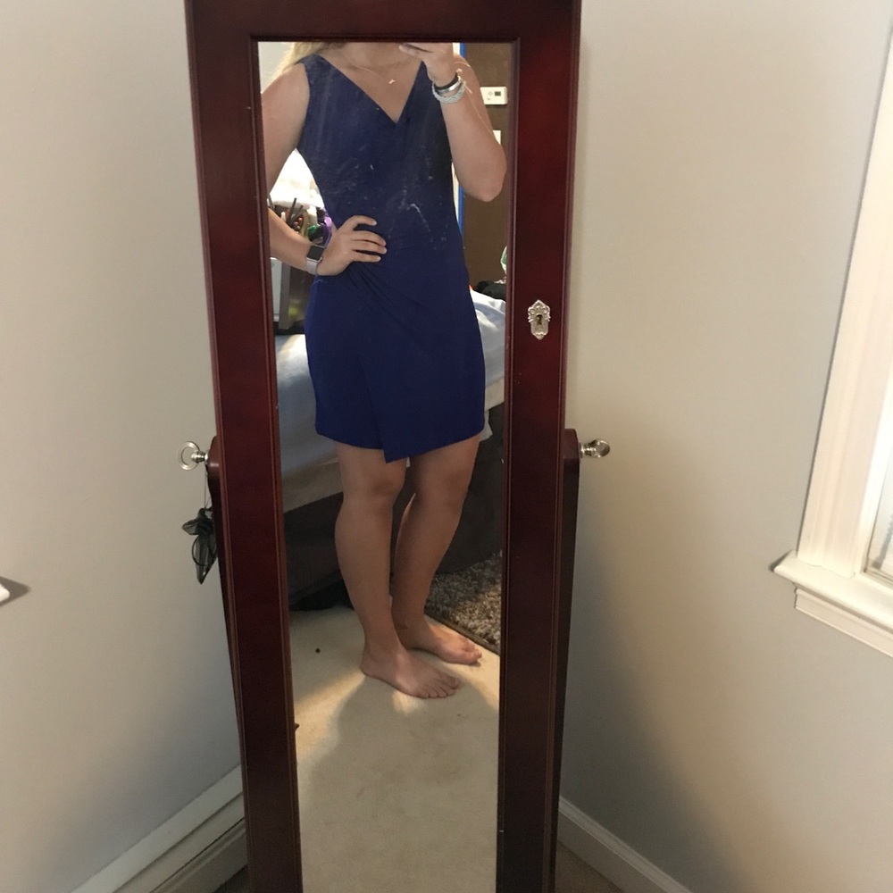 Ralph Lauren royal blue dress