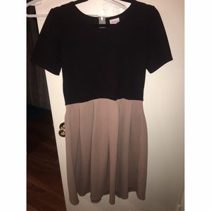 Lularoe Tan and Black Amelia