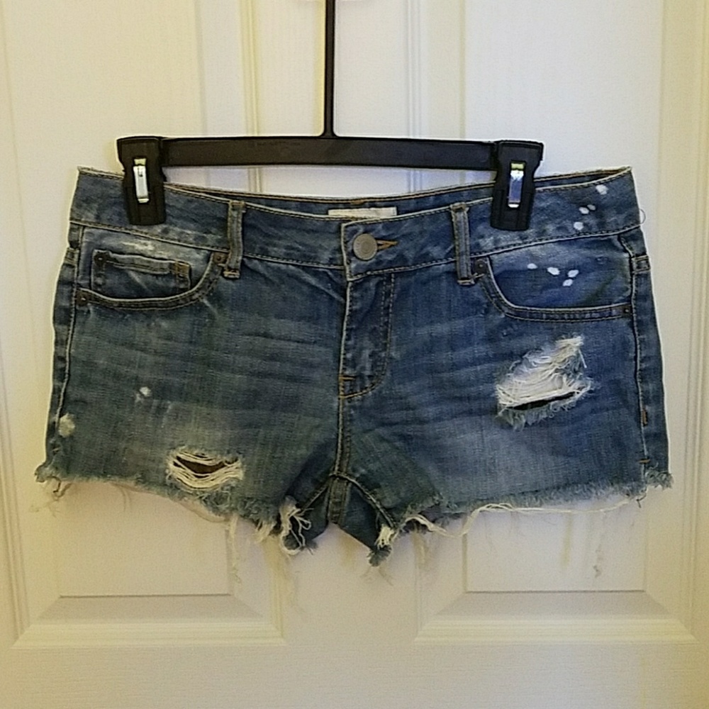 AEROPOSTALE Ripped Denim Shorts