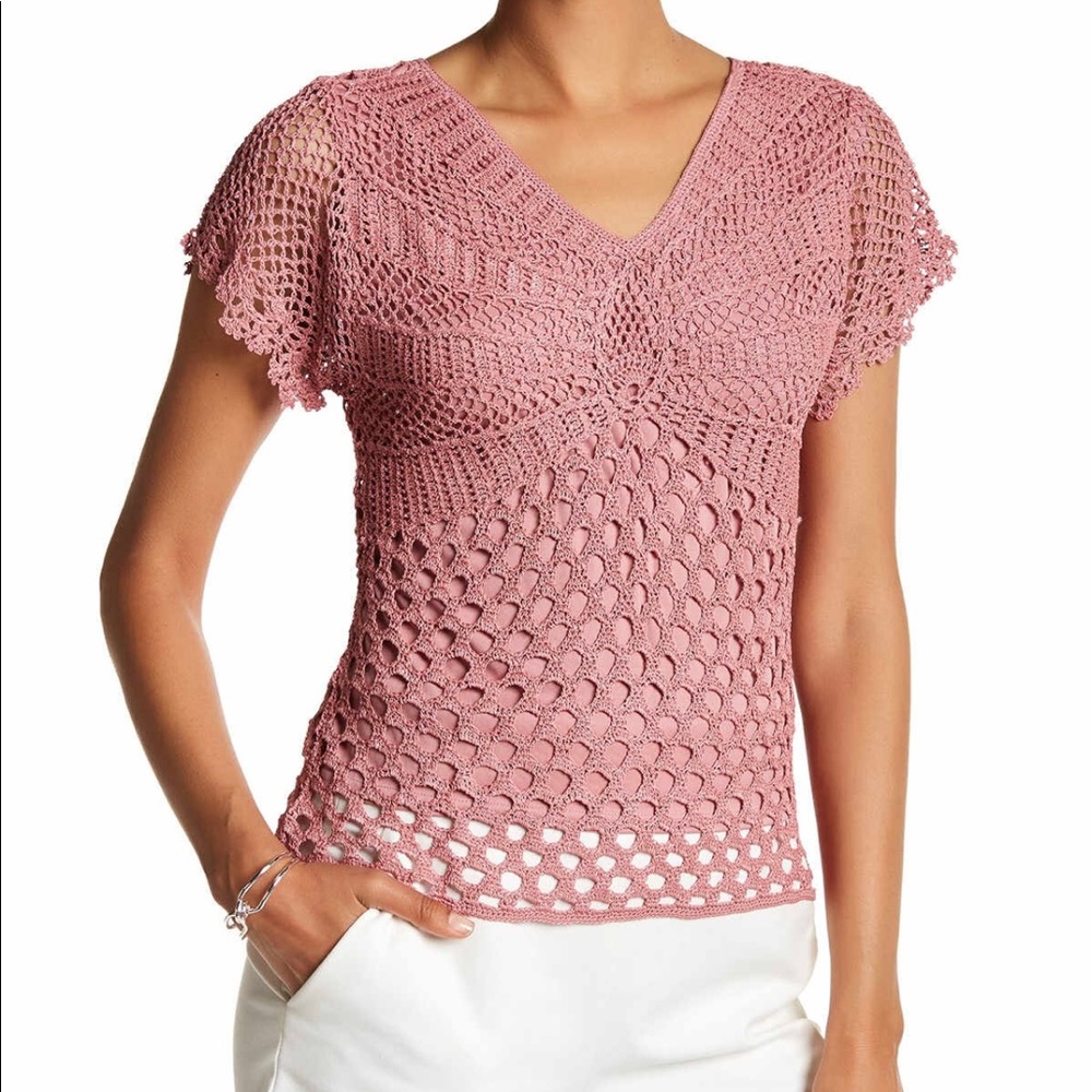 Lace Top. Fully Lined