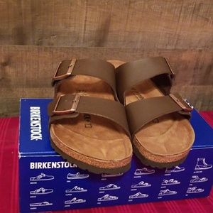 Birkenstock-Arizona (Dark Brown)