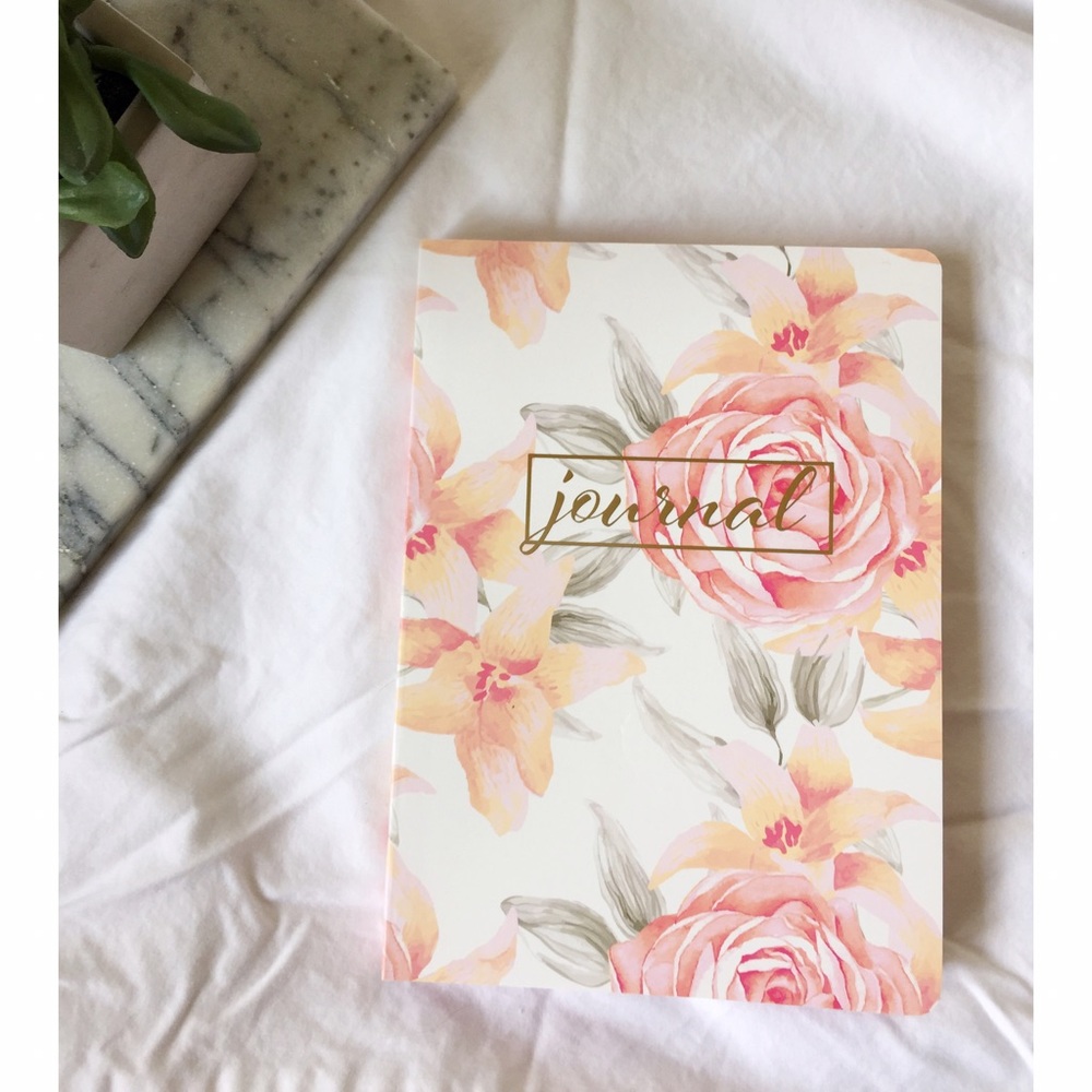 Floral Watercolor Journal