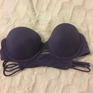 Victoria Secret Purple small push up bikini top