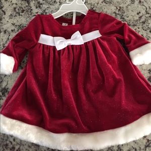 Baby Christmas sweater dress