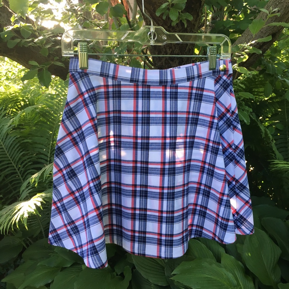 plaid tennis skirt 🌱