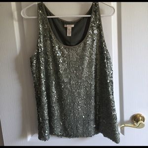 J. Crew Sequin Tank