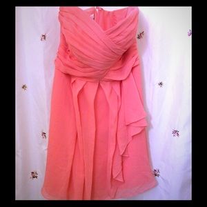 On hold Davids Bridal strapless