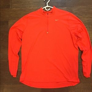 Nike dry fit/half zip