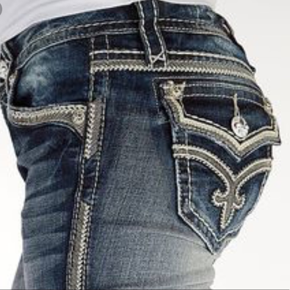 Rock revival Ashley Easy fit capri Sz 26 - Picture 1 of 6