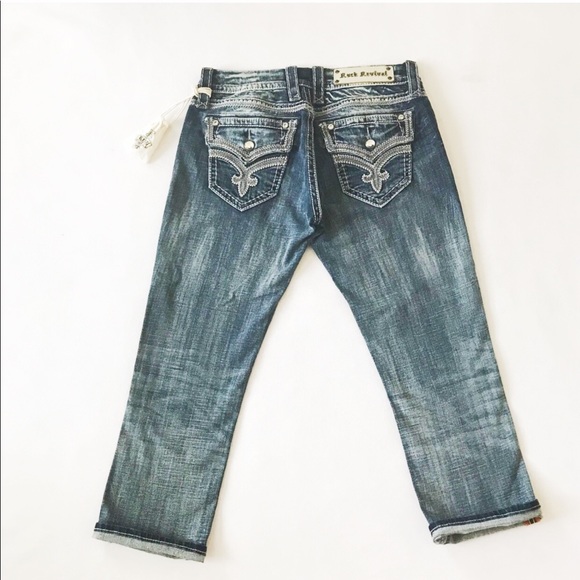 Rock revival Ashley Easy fit capri Sz 26 - Picture 4 of 6