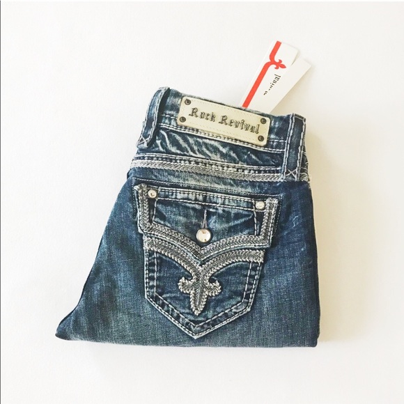 Rock revival Ashley Easy fit capri Sz 26 - Picture 5 of 6