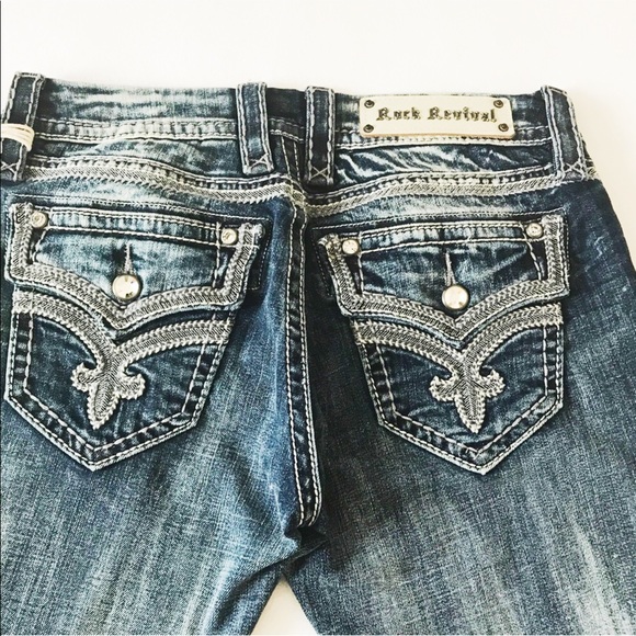 Rock revival Ashley Easy fit capri Sz 26 - Picture 6 of 6