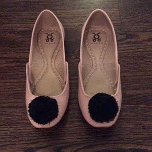 Bohemian Pom Pom Flats