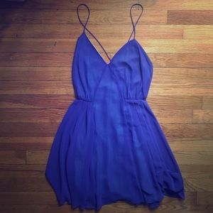 Blue dress