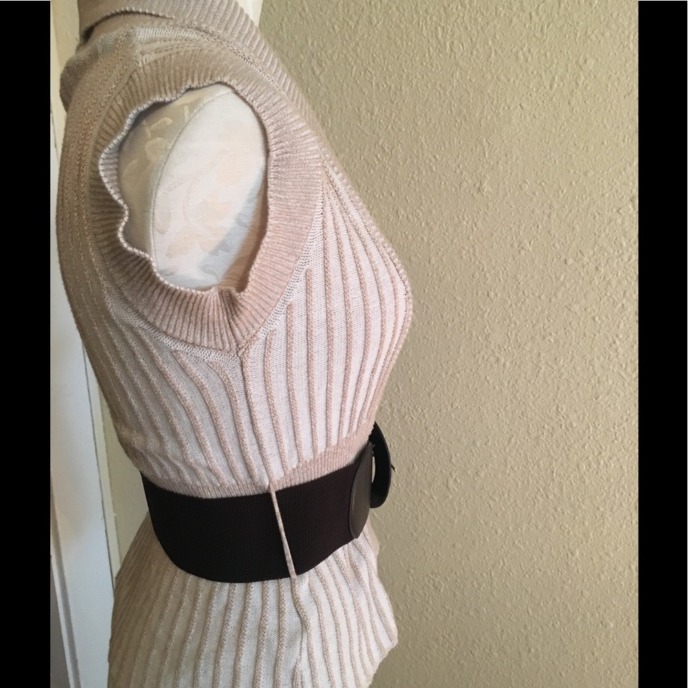 Sweater Vest//Belt Included - Picture 2 of 4