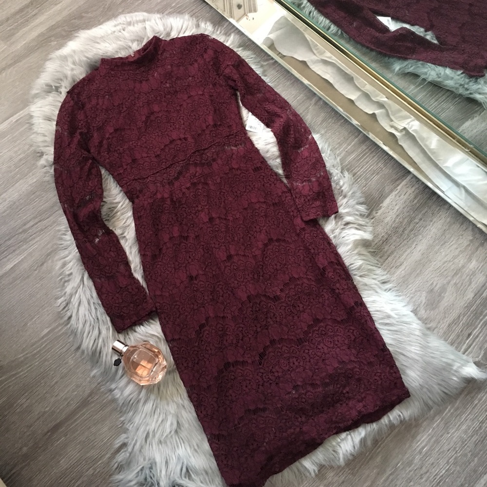 Lace Midi Dress