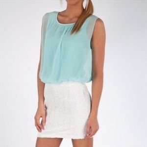 Gorgeous MM Couture sequin cocktail dress