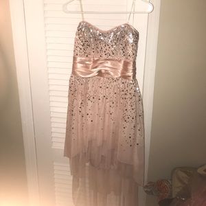 Delia's hi-low pink sequin dress size 11
