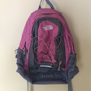 North face backpack.
