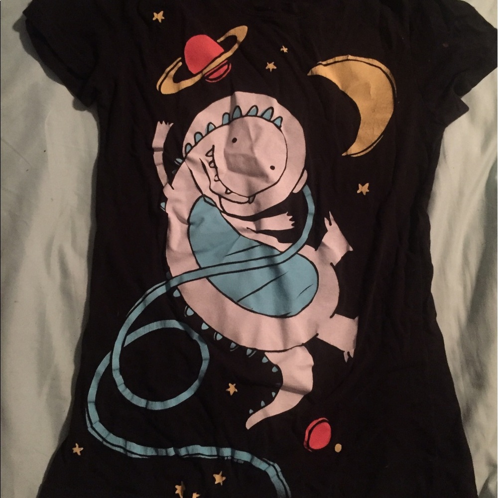 Space dino tee