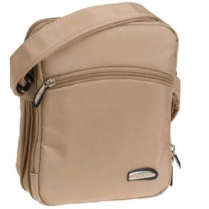 Travelon 3 Compartment Expandable Shoulder Bag