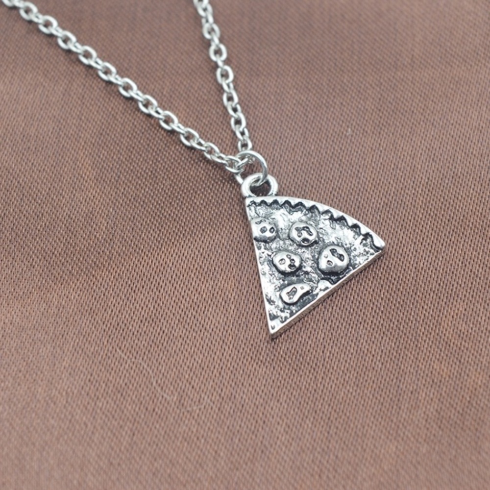 6pcs Pizza Pendant Necklaces Friendship Necklace - Picture 6 of 6