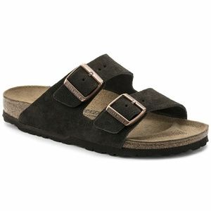 Birkenstock-Arizona Suede (Mocha)