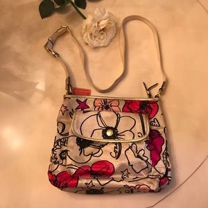 Coach Floral Print Purse