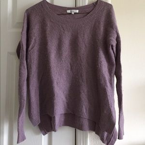 Lavender wool Madewell sweater