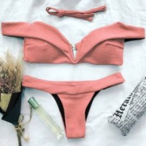 bikini top and bottoms