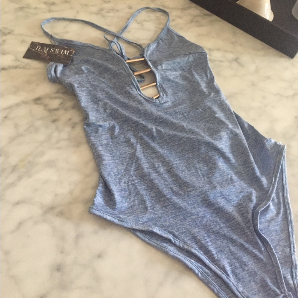 SALE • MEDIUM LEFT• Denim One-Piece • - Picture 2 of 4