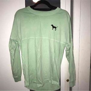 Victoria Secret Mint Green Long Sleeve
