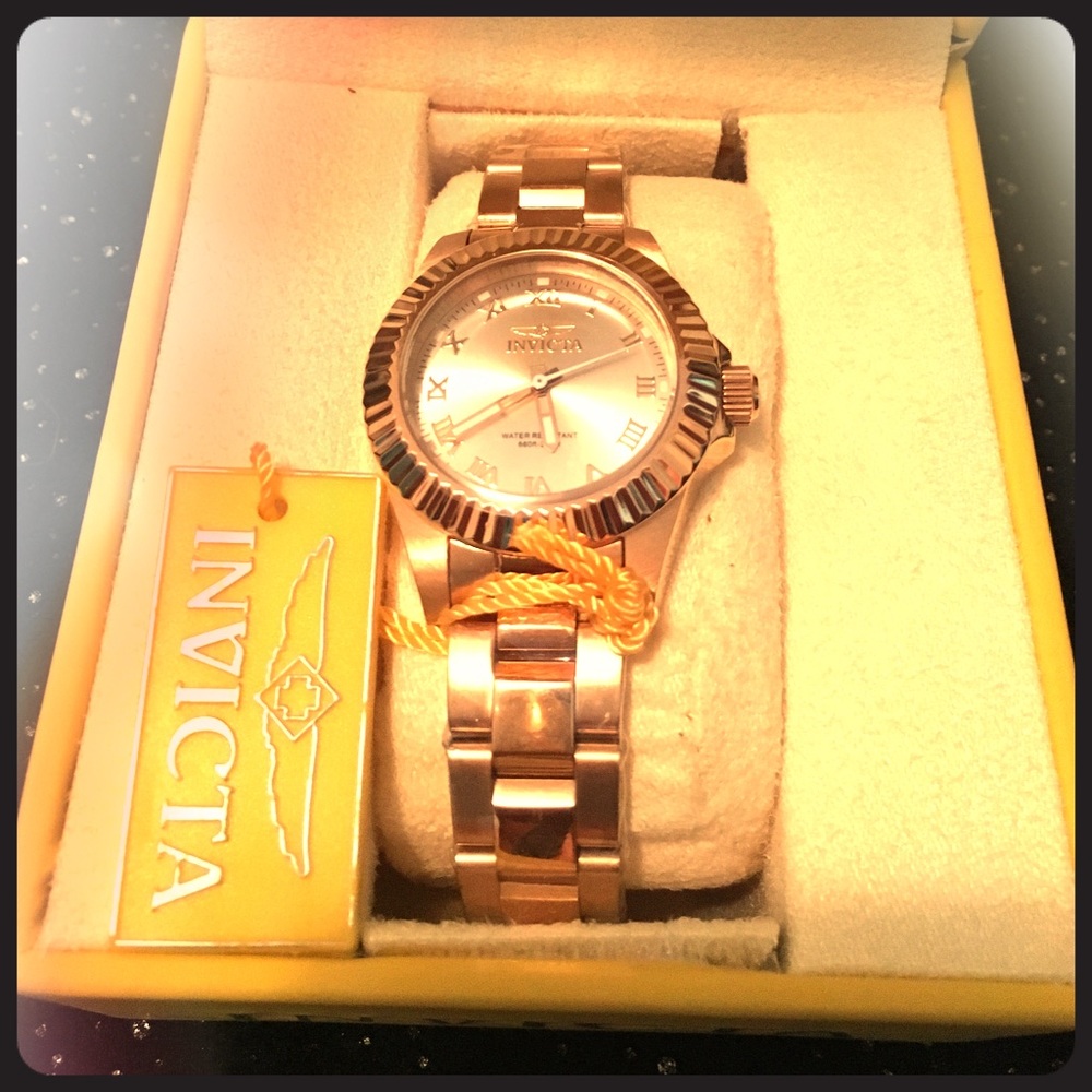 Invicta Gold Watch