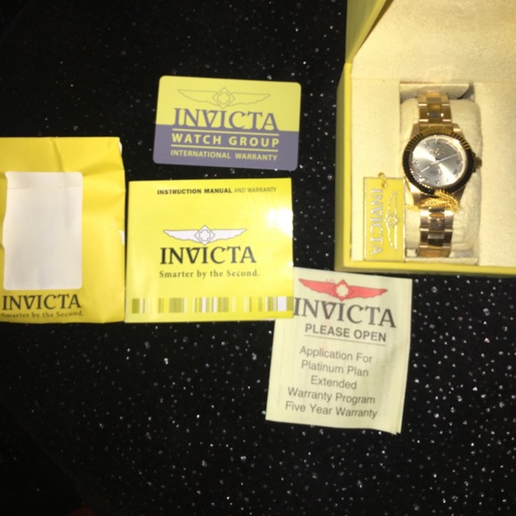 Invicta Gold Watch - Picture 4 of 8