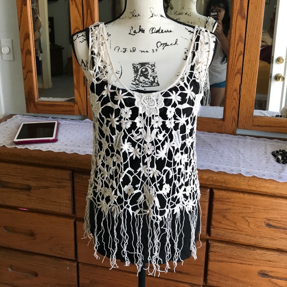 Crochet top/cover up