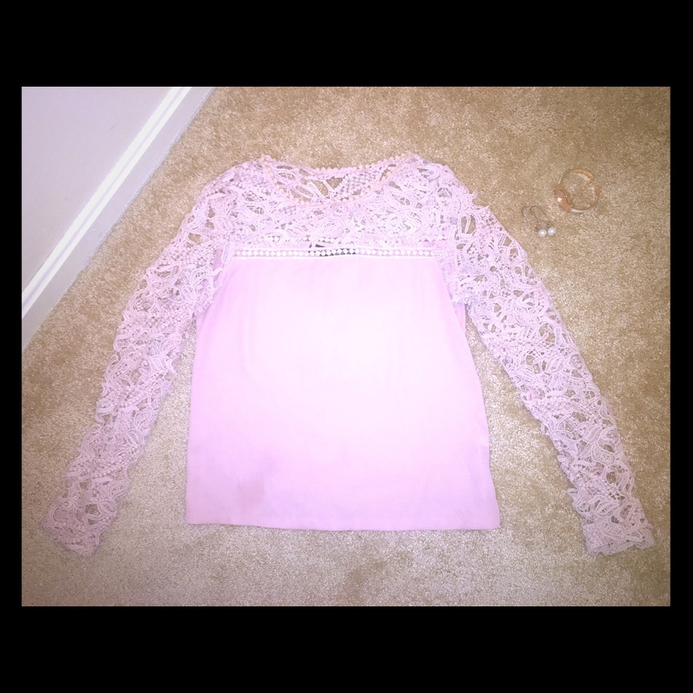 Salmon Pink dressy blouse