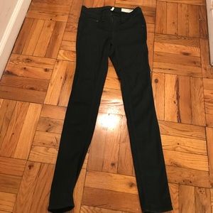 Coated Rag & Bone Legging Jeans.