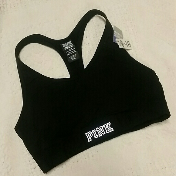 PINK Victoria's Secret Other - Nwt Victoria's secret pink black sportsbra