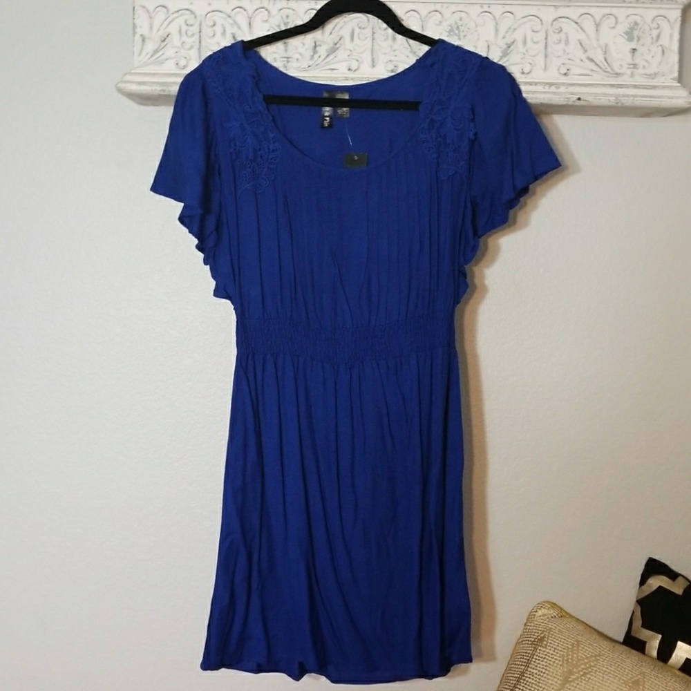 Blue summer dress